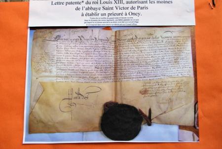 Lettre patente du roi Louis XIII